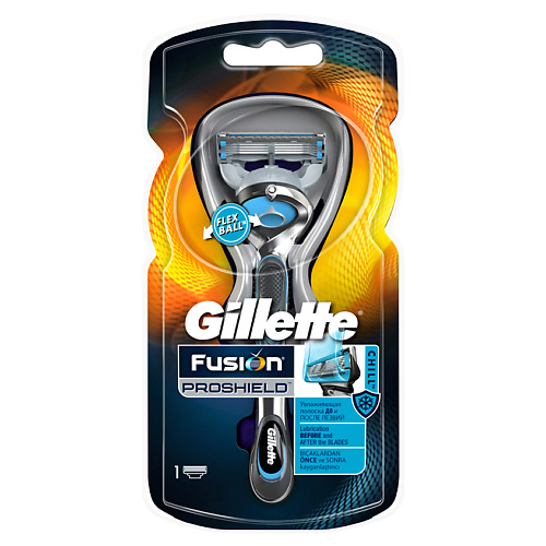 GILLETTE Станок с охлаждающим эффектом FUSION PROSHIELD CHILL, Станок с охлаждающим эффектом FUSION PROSHIELD CHILL
GILLETTE Станок с охлаждающим эффектом FUSION PROSHIELD CHILL, Станок с охлаждающим эффектом FUSION PROSHIELD CHILL