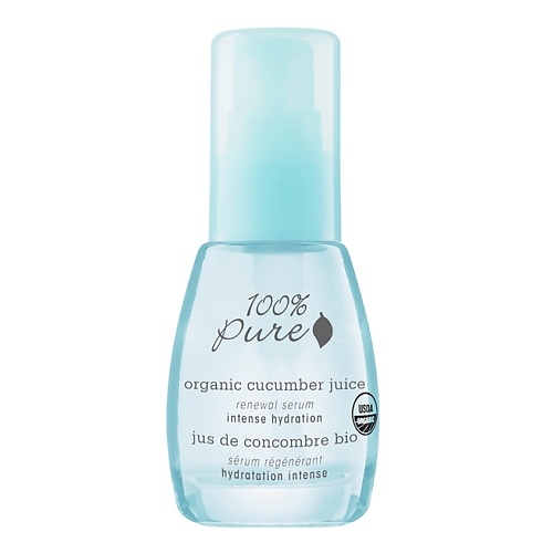 100% PURE Сыворотка для лица Organic Cucumber Juice Intense Hydration, Сыворотка для лица Organic Cucumber Juice Intense Hydration
100% PURE Сыворотка для лица Organic Cucumber Juice Intense Hydration, Сыворотка для лица Organic Cucumber Juice Intense Hydration