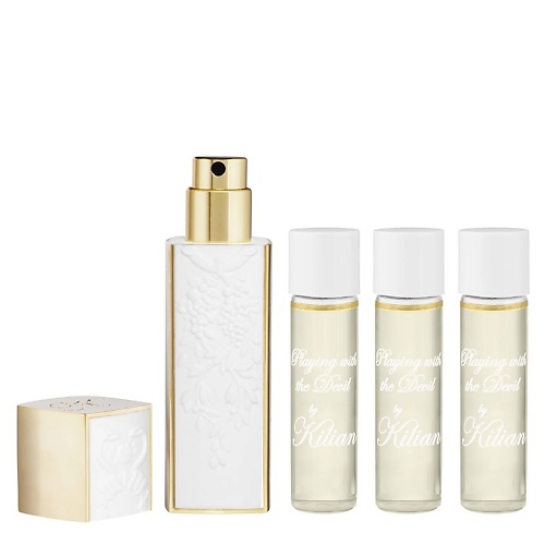 KILIAN PARIS Playing With The Devil white & gold travel spray 30, Playing With The Devil white & gold travel spray
KILIAN PARIS Playing With The Devil white & gold travel spray 30, Playing With The Devil white & gold travel spray