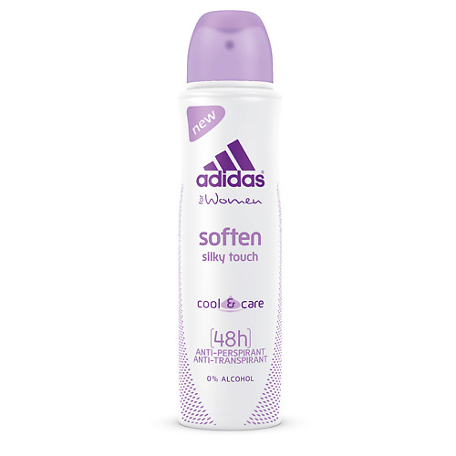 ADIDAS Дезодорант-антиперспирант для женщин Soften, Дезодорант-антиперспирант для женщин Soften
ADIDAS Дезодорант-антиперспирант для женщин Soften, Дезодорант-антиперспирант для женщин Soften