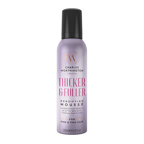 CHARLES WORTHINGTON Мусс для волос Плотные и густые Thicker & Fuller Densifying Mousse, Мусс для волос Плотные и густые Thicker & Fuller Densifying Mousse
CHARLES WORTHINGTON Мусс для волос Плотные и густые Thicker & Fuller Densifying Mousse, Мусс для волос Плотные и густые Thicker & Fuller Densifying Mousse