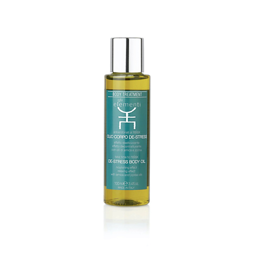 GLI ELEMENTI Масло для тела питательное с маслами жожоба и арники De-Stress Body Oil, Масло для тела питательное с маслами жожоба и арники De-Stress Body Oil
GLI ELEMENTI Масло для тела питательное с маслами жожоба и арники De-Stress Body Oil, Масло для тела питательное с маслами жожоба и арники De-Stress Body Oil