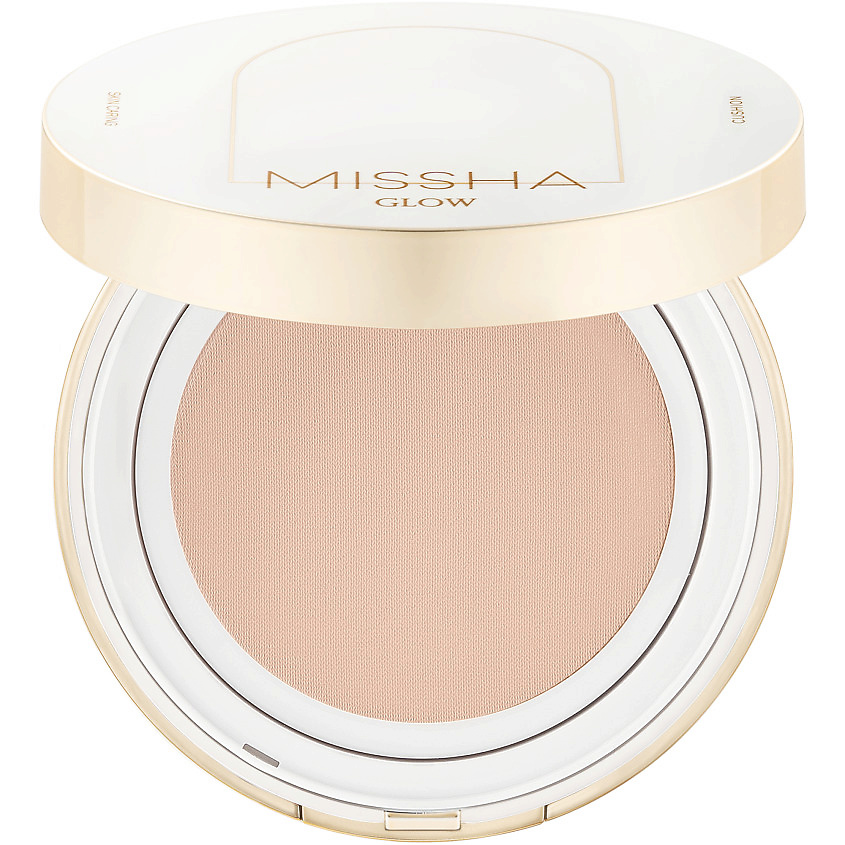 Тональные средства MISSHA Тональный кушон Glow Cushion "Прозрачное ...