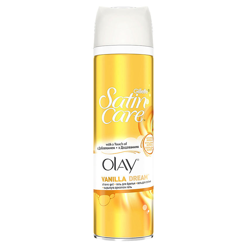 Гели для бритья GILLETTE Гель для бритья Satin Care Olay Vanilla Dream ...