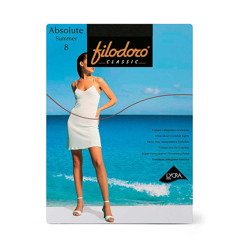 Колготки FILODORO Колготки женские 8 ден Absolute Summer Nero – купить ...
