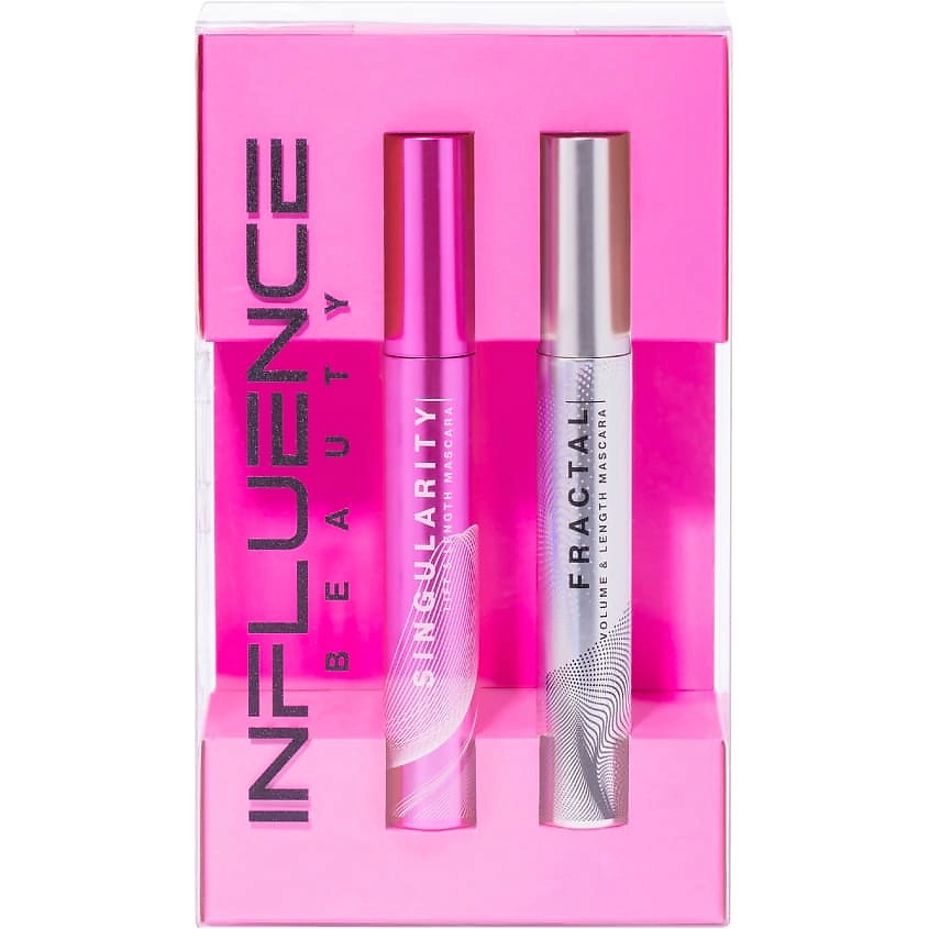 Тушь INFLUENCE BEAUTY Подарочный набор для создания невероятной длины и ...