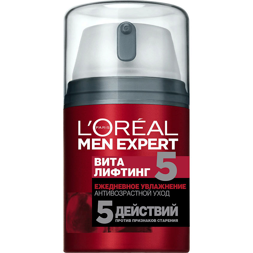 Мужские кремы для лица L'ORÉAL PARIS Тонизирующий уход Виталифтинг 5 ...