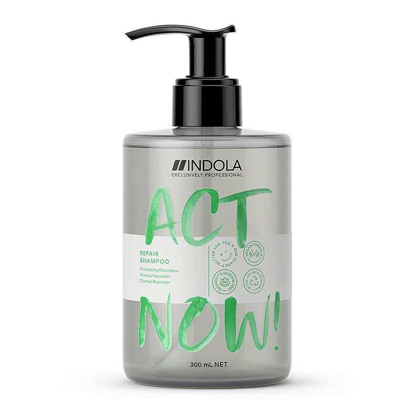 Шампуни INDOLA Шампунь для восстановления волос Act Now! Repair Shampoo ...