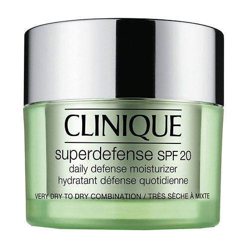 CLINIQUE Защитный увлажняющий крем Superdefense SPF 20 для сухой и комбинированной кожи, Защитный увлажняющий крем Superdefense SPF 20 для сухой и комбинированной кожи
CLINIQUE Защитный увлажняющий крем Superdefense SPF 20 для сухой и комбинированной кожи, Защитный увлажняющий крем Superdefense SPF 20 для сухой и комбинированной кожи