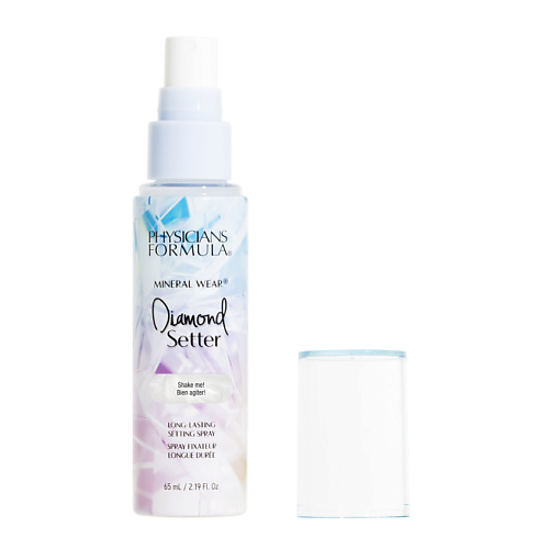 PHYSICIANS FORMULA Фиксирующий спрей Mineral Wear Diamond Setter, Фиксирующий спрей Mineral Wear Diamond Setter
PHYSICIANS FORMULA Фиксирующий спрей Mineral Wear Diamond Setter, Фиксирующий спрей Mineral Wear Diamond Setter