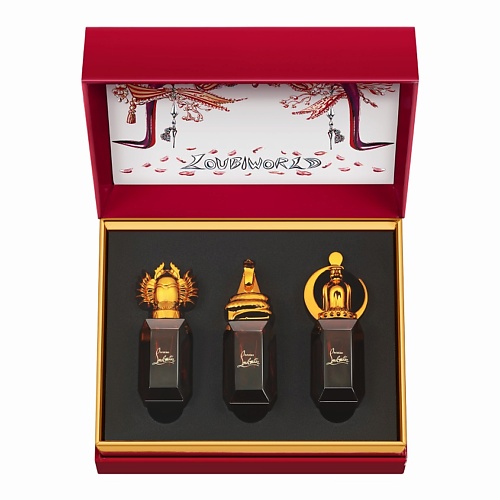 CHRISTIAN LOUBOUTIN BEAUTY Набор Loubiworld из 3 миниатюр, Набор Loubiworld из 3 миниатюр
CHRISTIAN LOUBOUTIN BEAUTY Набор Loubiworld из 3 миниатюр, Набор Loubiworld из 3 миниатюр