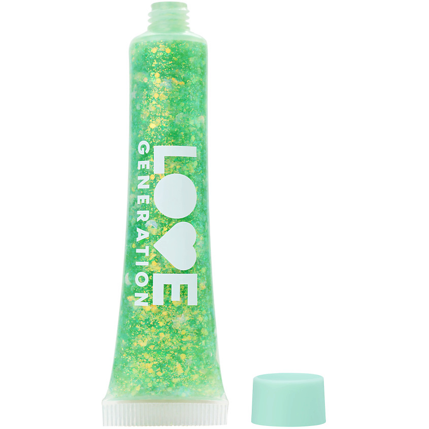 Глиттеры LOVE GENERATION Глиттер-гель для лица We love glitter – купить ...