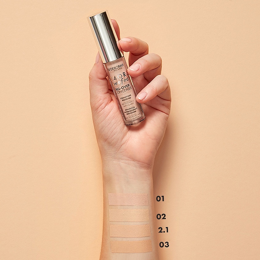 DEBORAH MILANO Корректор жидкий 24 ORE PERFECT ALL OVER CONCEALER, Корректор жидкий 24 ORE PERFECT ALL OVER CONCEALER
DEBORAH MILANO Корректор жидкий 24 ORE PERFECT ALL OVER CONCEALER, Корректор жидкий 24 ORE PERFECT ALL OVER CONCEALER