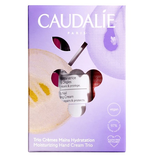 CAUDALIE Набор Трио изысканных кремов для рук и ногтей Trio Crèmes Mains Hydratation, Набор Трио изысканных кремов для рук и ногтей Trio Crèmes Mains Hydratation
CAUDALIE Набор Трио изысканных кремов для рук и ногтей Trio Crèmes Mains Hydratation, Набор Трио изысканных кремов для рук и ногтей Trio Crèmes Mains Hydratation