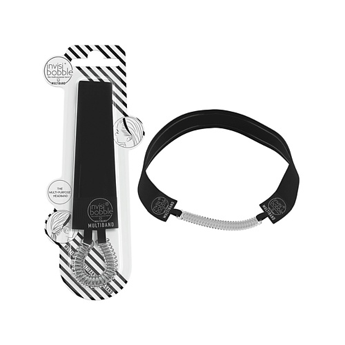 INVISIBOBBLE Резинка для волос MULTIBAND True Black, Резинка для волос MULTIBAND True Black
INVISIBOBBLE Резинка для волос MULTIBAND True Black, Резинка для волос MULTIBAND True Black