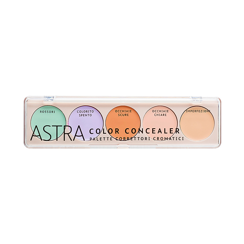 Консилеры ASTRA Консилер для лица Color concealer палетка – купить в ...