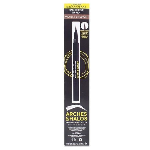 ARCHES AND HALOS Лайнер для бровей Fine Bristle Tip Pen, Лайнер для бровей Fine Bristle Tip Pen
ARCHES AND HALOS Лайнер для бровей Fine Bristle Tip Pen, Лайнер для бровей Fine Bristle Tip Pen