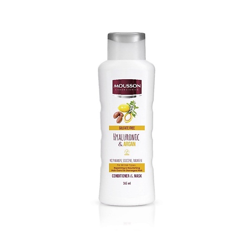 MOUSSON Бессульфатный кондиционер для восстановления и питания Hyaluronic and Argan, Бессульфатный кондиционер для восстановления и питания Hyaluronic and Argan
MOUSSON Бессульфатный кондиционер для восстановления и питания Hyaluronic and Argan, Бессульфатный кондиционер для восстановления и питания Hyaluronic and Argan