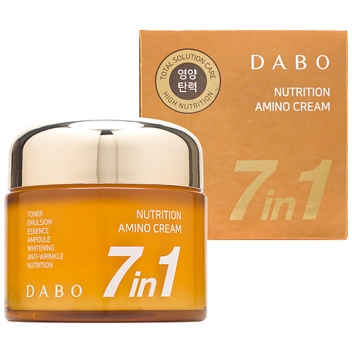DABO Крем для лица питательный с аминокислотами 7 in 1 Nutrion Amino Cream, Крем для лица питательный с аминокислотами 7 in 1 Nutrion Amino Cream
DABO Крем для лица питательный с аминокислотами 7 in 1 Nutrion Amino Cream, Крем для лица питательный с аминокислотами 7 in 1 Nutrion Amino Cream