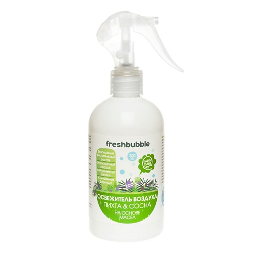 FRESHBUBBLE Освежитель воздуха на основе масел Пихта и Сосна, Освежитель воздуха на основе масел Пихта и Сосна
FRESHBUBBLE Освежитель воздуха на основе масел Пихта и Сосна, Освежитель воздуха на основе масел Пихта и Сосна