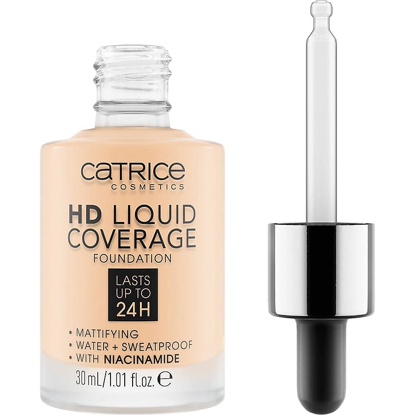 Тональные средства CATRICE Тональная основа HD Liquid Coverage ...