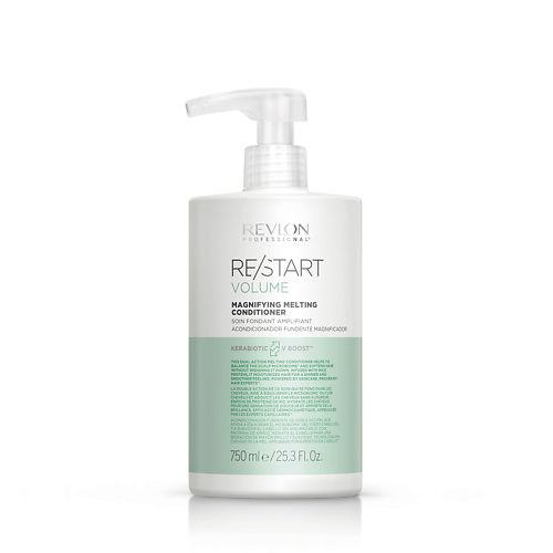 REVLON PROFESSIONAL Кондиционер, придающий волосам объем Restart Volume Magnifying Melting Conditioner, Кондиционер, придающий волосам объем Restart Volume Magnifying Melting Conditioner
REVLON PROFESSIONAL Кондиционер, придающий волосам объем Restart Volume Magnifying Melting Conditioner, Кондиционер, придающий волосам объем Restart Volume Magnifying Melting Conditioner