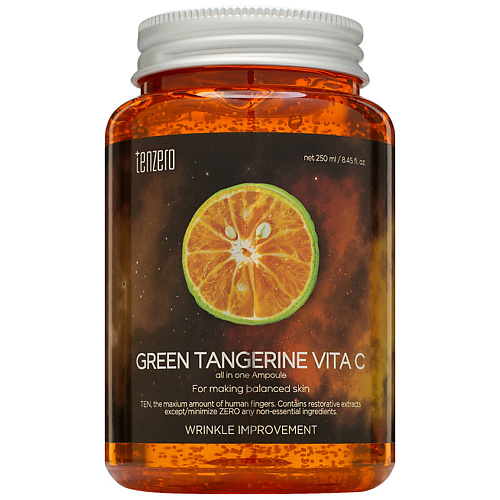 TENZERO Сыворотка для лица ампульная с экстрактом зелёного мандарина Green Tangerine Vita C All In One Ampoule, Сыворотка для лица ампульная с экстрактом зелёного мандарина Green Tangerine Vita C All In One Ampoule
TENZERO Сыворотка для лица ампульная с экстрактом зелёного мандарина Green Tangerine Vita C All In One Ampoule, Сыворотка для лица ампульная с экстрактом зелёного мандарина Green Tangerine Vita C All In One Ampoule