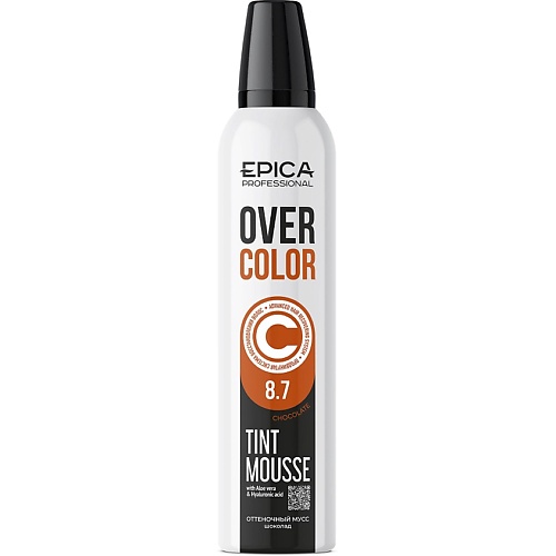 EPICA PROFESSIONAL Оттеночный мусс для волос с алоэ вера и гиалуроновой кислотой Overcolor, Оттеночный мусс для волос с алоэ вера и гиалуроновой кислотой Overcolor
EPICA PROFESSIONAL Оттеночный мусс для волос с алоэ вера и гиалуроновой кислотой Overcolor, Оттеночный мусс для волос с алоэ вера и гиалуроновой кислотой Overcolor