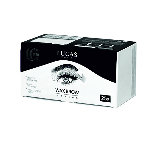 LUCAS Набор восковых полосок для коррекции бровей WAX BROW STRIPS CC Brow, Набор восковых полосок для коррекции бровей WAX BROW STRIPS CC Brow
LUCAS Набор восковых полосок для коррекции бровей WAX BROW STRIPS CC Brow, Набор восковых полосок для коррекции бровей WAX BROW STRIPS CC Brow