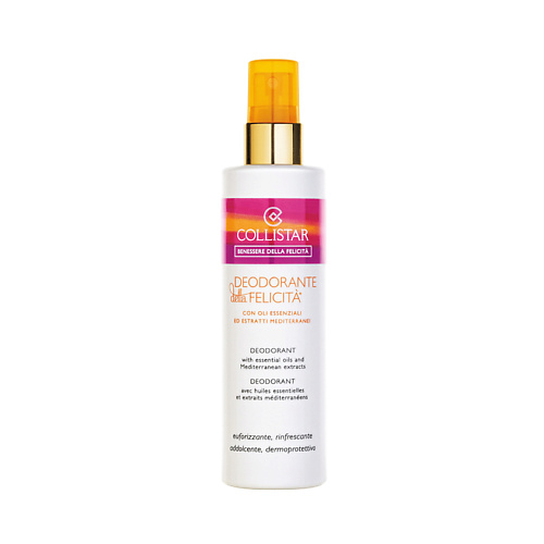 COLLISTAR Дезодорант-спрей Deodorante Della Felicita Deodorant, Дезодорант-спрей Deodorante Della Felicita Deodorant
COLLISTAR Дезодорант-спрей Deodorante Della Felicita Deodorant, Дезодорант-спрей Deodorante Della Felicita Deodorant
