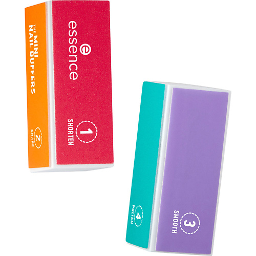 ESSENCE Пилочки-баффы для ногтей The Mini Nail Buffers, Пилочки-баффы для ногтей The Mini Nail Buffers
ESSENCE Пилочки-баффы для ногтей The Mini Nail Buffers, Пилочки-баффы для ногтей The Mini Nail Buffers
