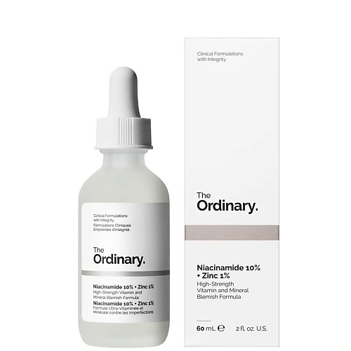 THE ORDINARY Балансирующая сыворотка Niacinamide 10% + Zinc 1%, против несовершенств 60.0, Балансирующая сыворотка Niacinamide 10% + Zinc 1%, против несовершенств
THE ORDINARY Балансирующая сыворотка Niacinamide 10% + Zinc 1%, против несовершенств 60.0, Балансирующая сыворотка Niacinamide 10% + Zinc 1%, против несовершенств