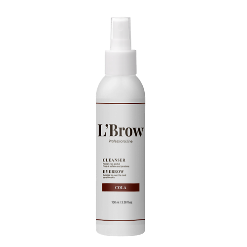 L`BROW Обезжириватель Cleanser для бровей (Кола) 100.0, Обезжириватель Cleanser для бровей (Кола)
L`BROW Обезжириватель Cleanser для бровей (Кола) 100.0, Обезжириватель Cleanser для бровей (Кола)