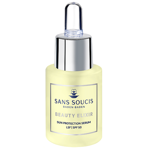 SANS SOUCIS BADEN·BADEN Солнцезащитная сыворотка с SPF 50 BEAUTY ELIXIR SUN PROTECTION SERUM 15.0, Солнцезащитная сыворотка с SPF 50 BEAUTY ELIXIR SUN PROTECTION SERUM
SANS SOUCIS BADEN·BADEN Солнцезащитная сыворотка с SPF 50 BEAUTY ELIXIR SUN PROTECTION SERUM 15.0, Солнцезащитная сыворотка с SPF 50 BEAUTY ELIXIR SUN PROTECTION SERUM