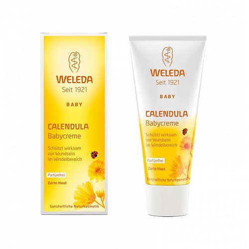 WELEDA Крем под подгузник с календулой Calendula 75.0, Крем под подгузник с календулой Calendula
WELEDA Крем под подгузник с календулой Calendula 75.0, Крем под подгузник с календулой Calendula