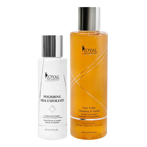 ROYAL SAMPLES Косметический набор Тонизирующий тоник для лица и Энзимная пудра с шелком, Косметический набор Тонизирующий тоник для лица и Энзимная пудра с шелком
ROYAL SAMPLES Косметический набор Тонизирующий тоник для лица и Энзимная пудра с шелком, Косметический набор Тонизирующий тоник для лица и Энзимная пудра с шелком