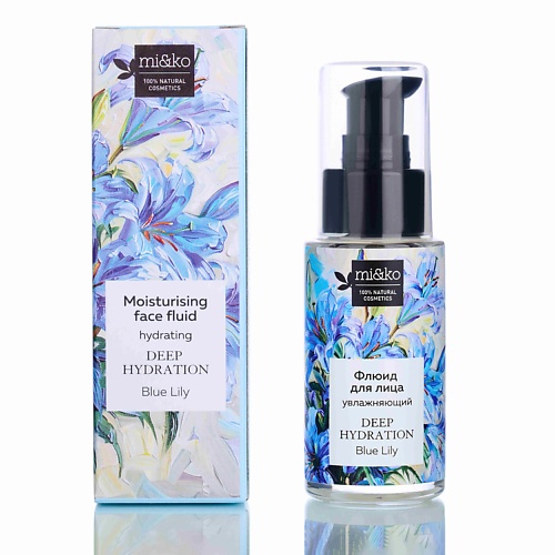 MI&KO Увлажняющий флюид для лица Deep Hydration Blue Lily 30.0, Увлажняющий флюид для лица Deep Hydration Blue Lily
MI&KO Увлажняющий флюид для лица Deep Hydration Blue Lily 30.0, Увлажняющий флюид для лица Deep Hydration Blue Lily