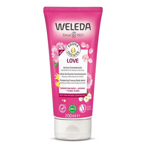 WELEDA Успокаивающий крем-гель для душа с цветочным ароматом Love 200.0, Успокаивающий крем-гель для душа с цветочным ароматом Love
WELEDA Успокаивающий крем-гель для душа с цветочным ароматом Love 200.0, Успокаивающий крем-гель для душа с цветочным ароматом Love