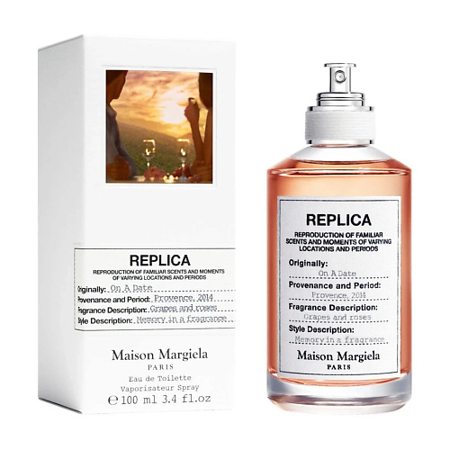 MAISON MARGIELA Туалетная вода Replica On A Date 100.0, Туалетная вода Replica On A Date
MAISON MARGIELA Туалетная вода Replica On A Date 100.0, Туалетная вода Replica On A Date