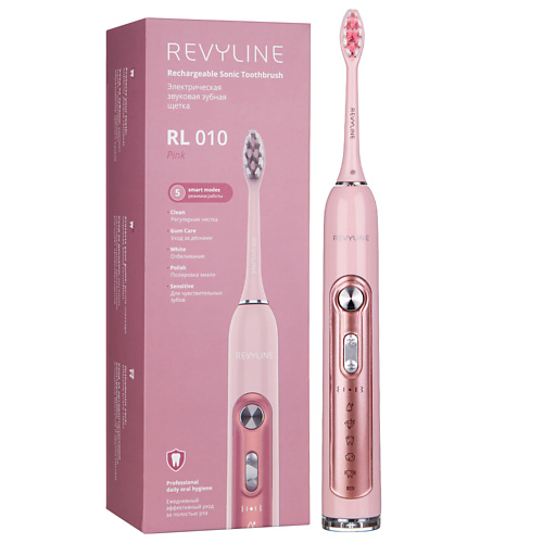 REVYLINE Электрическая звуковая зубная щетка RL 010, Электрическая звуковая зубная щетка RL 010
REVYLINE Электрическая звуковая зубная щетка RL 010, Электрическая звуковая зубная щетка RL 010