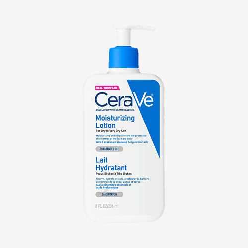 CERAVE Лосьон увлажняющий с церамидами For Dry to Very Dry Skin 236.0, Лосьон увлажняющий с церамидами For Dry to Very Dry Skin
CERAVE Лосьон увлажняющий с церамидами For Dry to Very Dry Skin 236.0, Лосьон увлажняющий с церамидами For Dry to Very Dry Skin