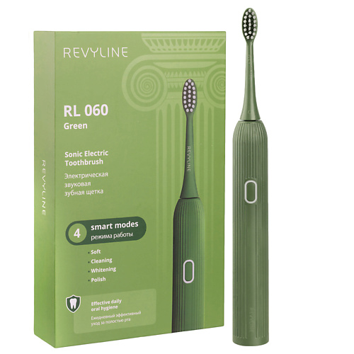 REVYLINE Электрическая звуковая зубная щётка RL 060, Электрическая звуковая зубная щётка RL 060
REVYLINE Электрическая звуковая зубная щётка RL 060, Электрическая звуковая зубная щётка RL 060