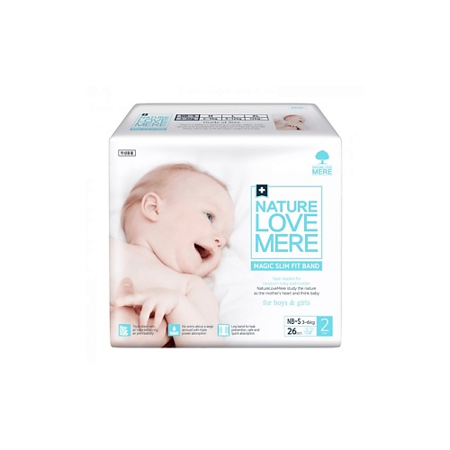 NATURE LOVE MERE Подгузники ультратонкие MAGIC SLIM S 3-6 кг 26.0, Подгузники ультратонкие MAGIC SLIM S 3-6 кг
NATURE LOVE MERE Подгузники ультратонкие MAGIC SLIM S 3-6 кг 26.0, Подгузники ультратонкие MAGIC SLIM S 3-6 кг