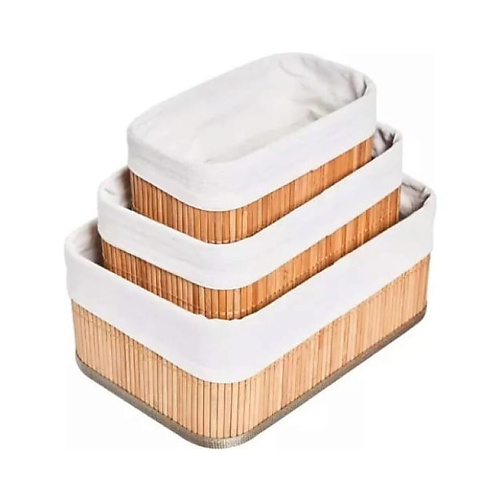 HOMIUM Корзины для хранения for Home, Eco, набор 3шт, Корзины для хранения for Home, Eco, набор 3шт
HOMIUM Корзины для хранения for Home, Eco, набор 3шт, Корзины для хранения for Home, Eco, набор 3шт