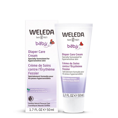 WELEDA Успокаивающий детский крем для защиты от натираний 50.0, Успокаивающий детский крем для защиты от натираний
WELEDA Успокаивающий детский крем для защиты от натираний 50.0, Успокаивающий детский крем для защиты от натираний