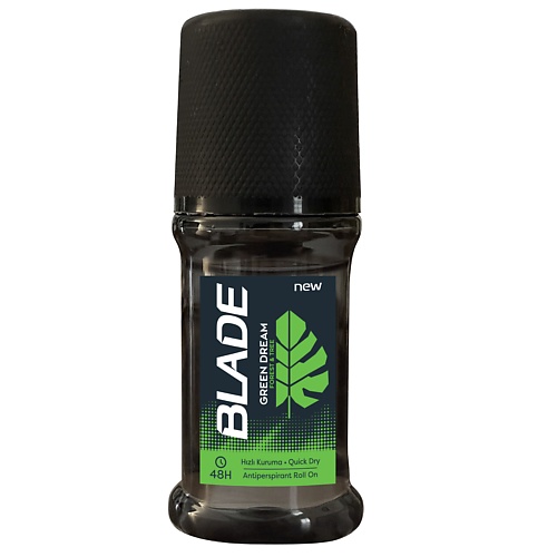 BLADE Роликовый дезодорант-антиперспирант Green Dream 50.0, Роликовый дезодорант-антиперспирант Green Dream
BLADE Роликовый дезодорант-антиперспирант Green Dream 50.0, Роликовый дезодорант-антиперспирант Green Dream