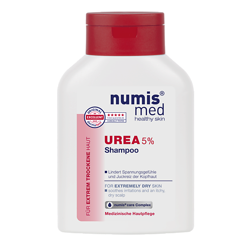 NUMIS MED Шампунь для волос, с 5% мочевиной для очень сухой кожи головы 200.0, Шампунь для волос, с 5% мочевиной для очень сухой кожи головы
NUMIS MED Шампунь для волос, с 5% мочевиной для очень сухой кожи головы 200.0, Шампунь для волос, с 5% мочевиной для очень сухой кожи головы