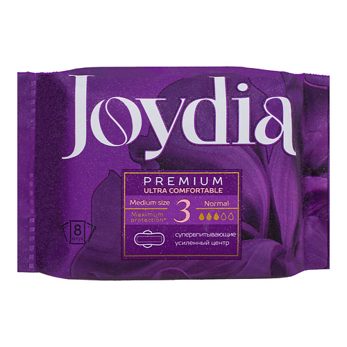 JOYDIA Прокладки гигиенические Premium ultra comfortable Normal 8.0, Прокладки гигиенические Premium ultra comfortable Normal
JOYDIA Прокладки гигиенические Premium ultra comfortable Normal 8.0, Прокладки гигиенические Premium ultra comfortable Normal