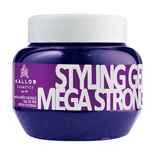 KALLOS COSMETICS Гель для укладки волос Mega Strong, мегасильной фиксации, с провитамином В5 275.0, Гель для укладки волос Mega Strong, мегасильной фиксации, с провитамином В5
KALLOS COSMETICS Гель для укладки волос Mega Strong, мегасильной фиксации, с провитамином В5 275.0, Гель для укладки волос Mega Strong, мегасильной фиксации, с провитамином В5