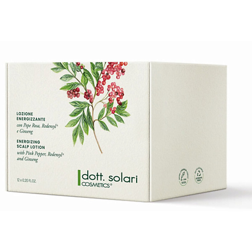 DOTT.SOLARI COSMETICS Энергетический лосьон для кожи головы Phitocomplex Energizing 72.0, Энергетический лосьон для кожи головы Phitocomplex Energizing
DOTT.SOLARI COSMETICS Энергетический лосьон для кожи головы Phitocomplex Energizing 72.0, Энергетический лосьон для кожи головы Phitocomplex Energizing